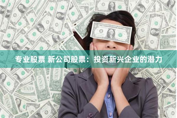 专业股票 新公司股票：投资新兴企业的潜力